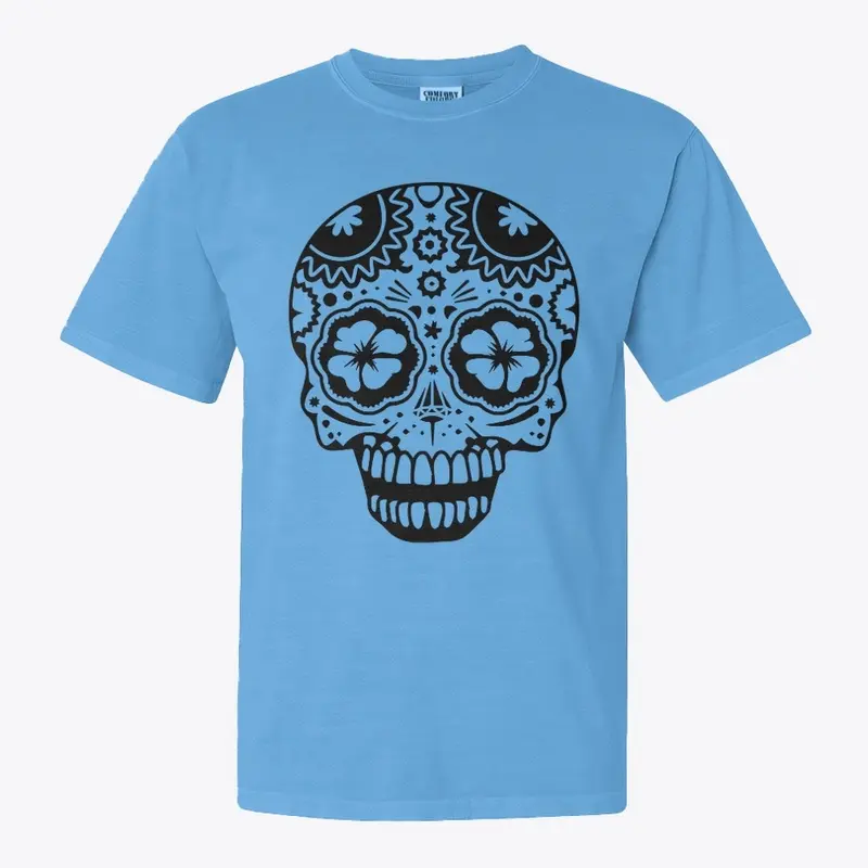 Laughing Flowery Skull