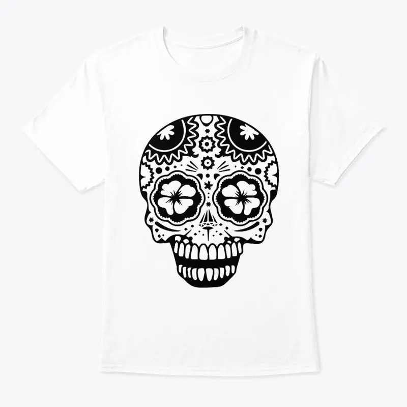 Laughing Flowery Skull