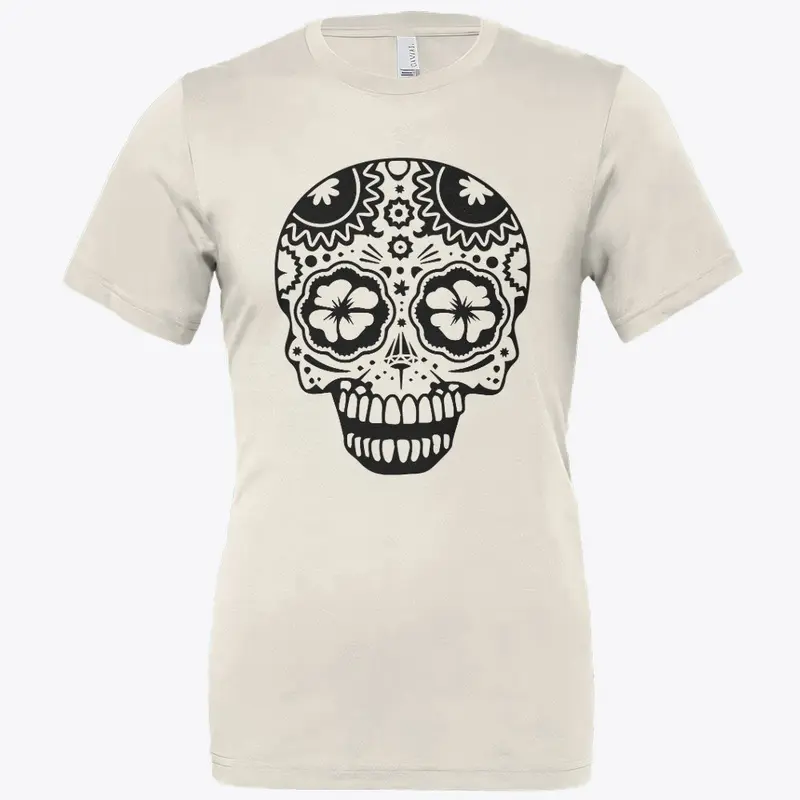 Laughing Flowery Skull